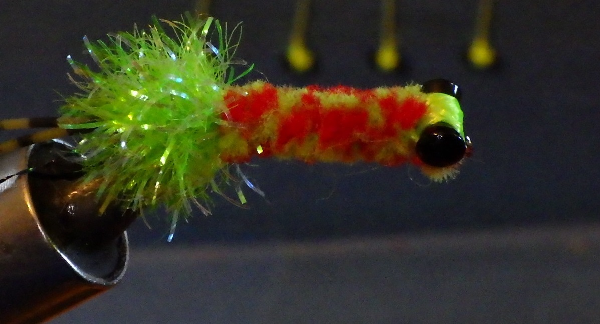 New Fly – Chartreuse Checkermole